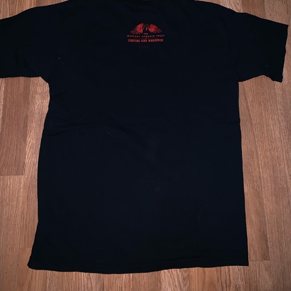 Freddie Mercury The Mercury Phoenix Trust Fighting Aids Worldwide Tshirt Size M - Picture 4 of 7